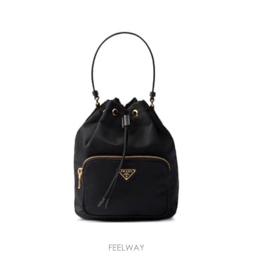 인더샵 PRADA 프라다 블랙 버킷백