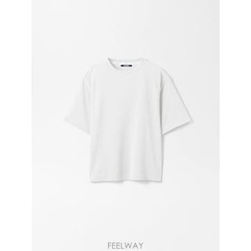 인더샵 JACQUEMUS 자크뮈스 화이트 반팔 티셔츠