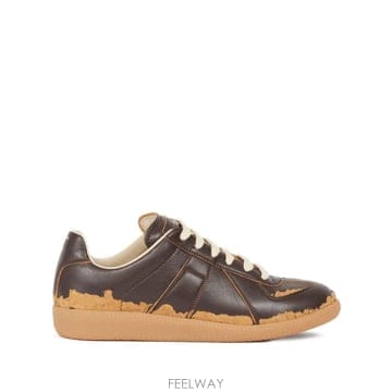인더샵 Maison Margiela 메종 마르지엘라 브라운 스니커즈