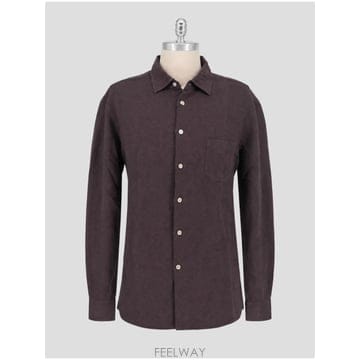 인더샵 Kiton 키톤 브라운 셔츠
