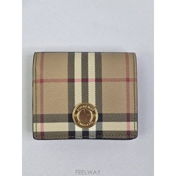 BURBERRY | 버버리 빈티지 체크 스몰 반지갑 8070417