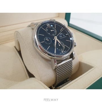 IWC 포르토피노 크로노그래프 검판 IW391010