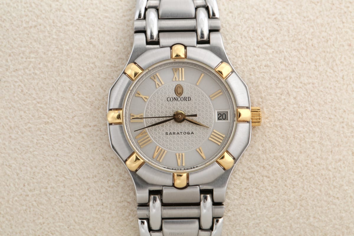 | Other Brand | ���ڵ� Concord SARATOGA �ǹ� ���̾� 18K ���/��ƿ �޺� ���� Ref. 15.73.287 G���ڵ� Concord SARATOGA �ǹ� ���̾� 18K ���/��ƿ �޺�