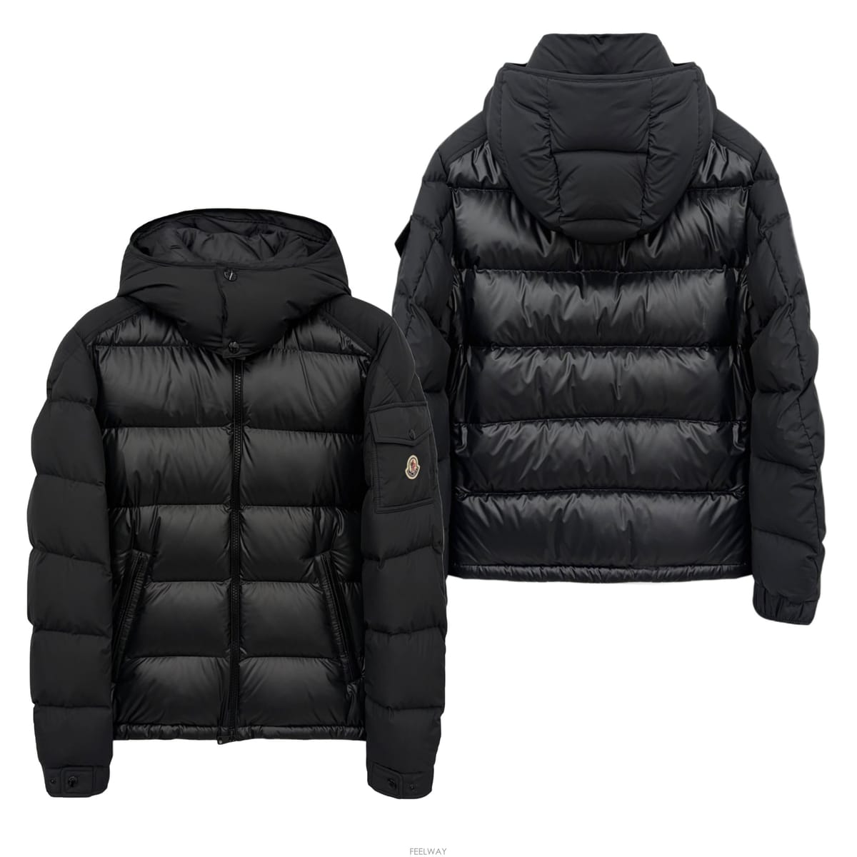 Moncler [�������] 26FW ��Ŭ���� �ΰ� ��ġ ���� �ٿ� �е� ���� 1A00138 597YX 999[�������] 26FW ��Ŭ���� �ΰ� ��ġ ���� �ٿ� �е� ����
