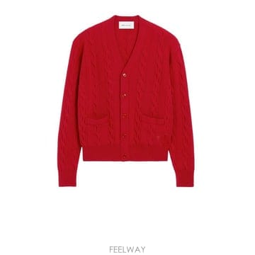 26FW 아미 가디건 UKC393 KN0189 A186 ROUGE