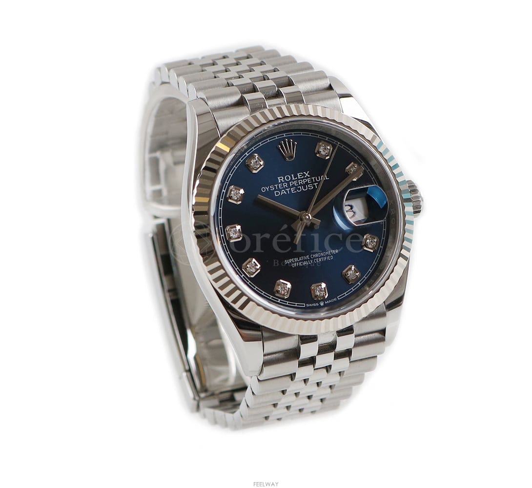 Rolex [��������] �ѷ��� 126234 ��������Ʈ 36 û�� 10P ���̾�[��������] �ѷ��� 126234 ��������Ʈ 36 û�� 10P ���̾�