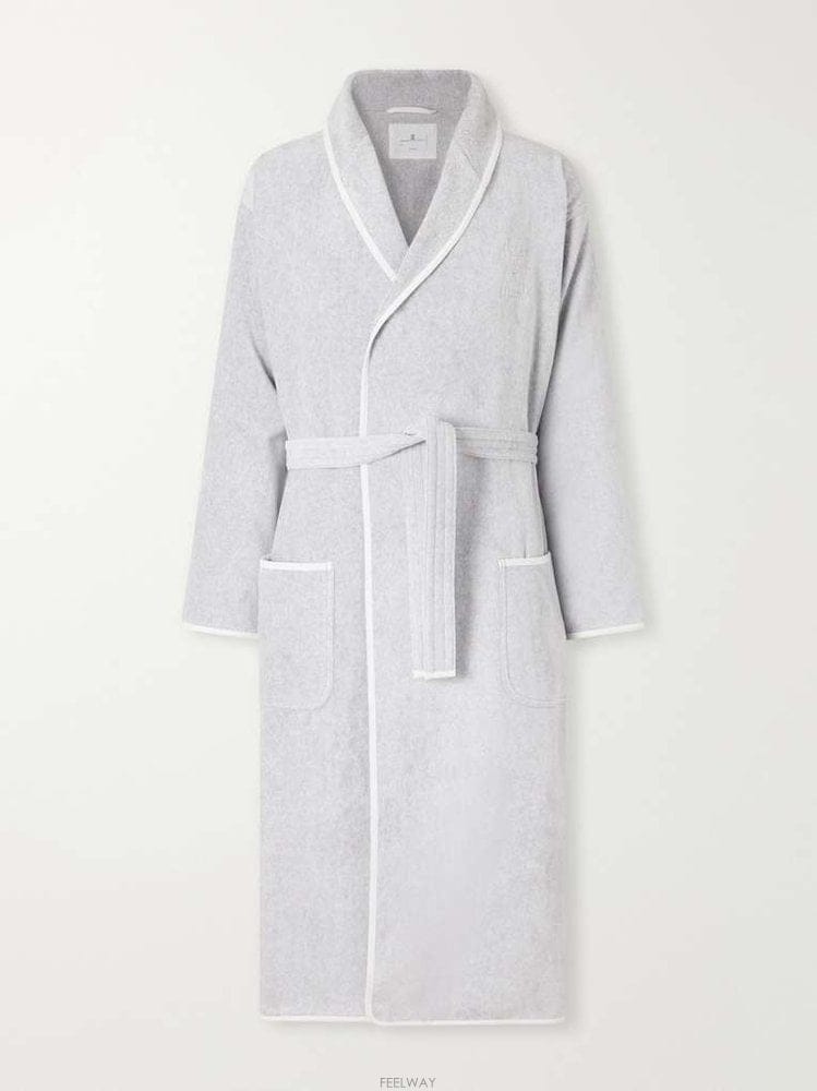 Brunello Cucinelli ���ڷ� ��ġ�ڸ� �ΰ�-������̵� ��ư�׸� BATHROBE MLB9 B0082491289���ڷ� ��ġ�ڸ� �ΰ�-������̵� ��ư�׸� BATHROBE ML