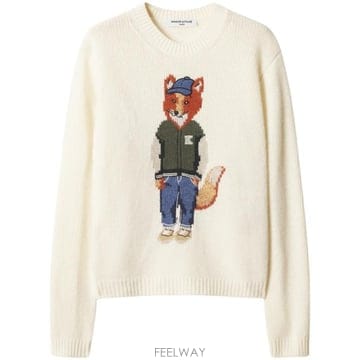 Maison Kitsune 26FW ����Ű���� ������ MRWKJ09KT1241 0383 ECRU26FW ����Ű���� ������ MRWKJ09KT1241 0383 ECRU