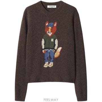 Maison Kitsune 26FW ����Ű���� ������ MRWKJ09KT1241 0553 BROWN26FW ����Ű���� ������ MRWKJ09KT1241 0553 BROWN