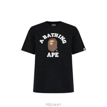 Bape 26SS ������ ���� Ƽ���� 001TEM301001M BLACK26SS ������ ���� Ƽ���� 001TEM301001M BLACK