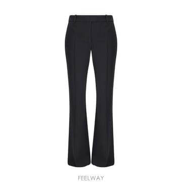 26FW 알렉산더 맥퀸 스트레이트 팬츠 585076QEAAA 1000 BLACK