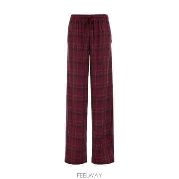 26FW 에르마노 설비노 스트레이트 팬츠 D492P353CTWWK S4902 PINK