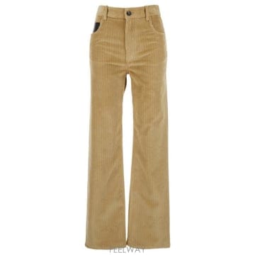 25FW 보테가베네타 팬츠 845554V4CY0 1434 BEIGE