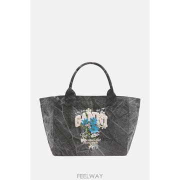 26 F/W 가니 미디엄 TRAPEZE 이지 쇼퍼 플라워 프린트 C2 B0032491416