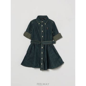 폴로 랄프로렌 데님 SHIRTDDRESSESWOVEN (KIDS 상 B0442199025
