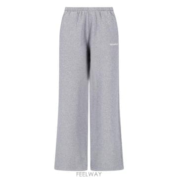 26FW 스포티앤리치 스트레이트 팬츠 PA08284300GY34 MEDIUM HEATHER GRAY GREY