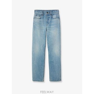 셀린느 스트레이트 001 코튼 데님 진 RP0Z7789DGNQ2 B0652491650