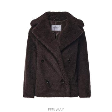 26FW 막스마라 코트 2621086092600 014 DARK BROWN