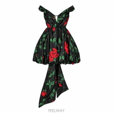 Blumarine 26FW ���縶�� �̵� ���ǽ� NF6047 T961AL9637 BLACK RED26FW ���縶�� �̵� ���ǽ� NF6047 T961AL9637 BLACK RED