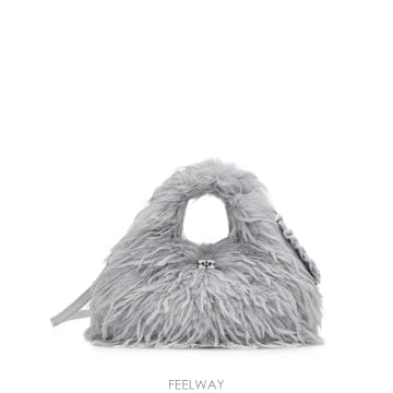 GANNI ���� mini bag in blue feathers 12188721348872 TP725778312���� mini bag in blue feathers 12188721348872 TP725778