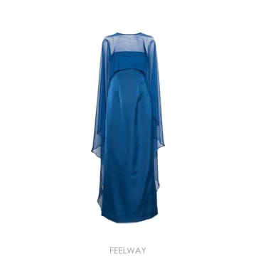| Other Brand | SIMKHAI Fiora organza cape gown 12331834147080 TP725787140SIMKHAI Fiora organza cape gown 12331834147080 TP72578