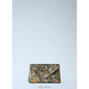 Dries Van Noten 26 FW �帮���ݳ�ư ���� Embroidered Clutch Bag 262 011512 4160 980 T26 FW �帮���ݳ�ư ���� Embroidered Clutch Bag 262 011