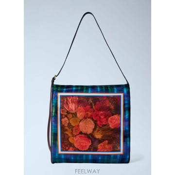 Dries Van Noten 26 FW �帮���ݳ�ư ���� Floral Panel Shoulder Bag 262 011515 4184 3526 FW �帮���ݳ�ư ���� Floral Panel Shoulder Bag 262 