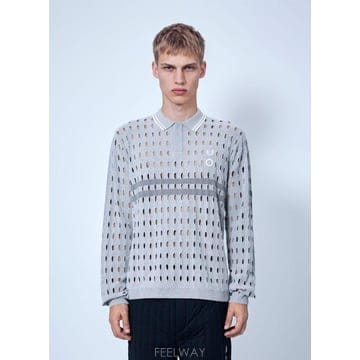| Other Brand | 26 FW Fred Perry x Craig Green ���� Long Sleeve Open Knit Polo26 FW Fred Perry x Craig Green ���� Long Sleeve Open K