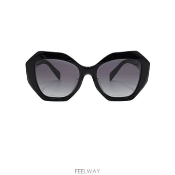 프라다 SPR16W 블랙 오버사이즈 헥사곤 프레임 여성 선글라스aa68453