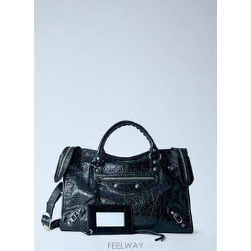 26 FW 발렌시아가 여성 Le City Bag Medium bal0265034blk
