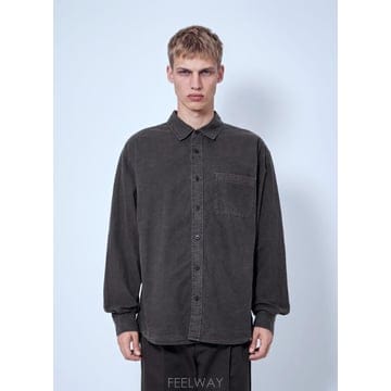 26 FW 더로우 남성 Sadel Shirt row0166006gry