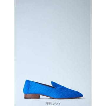 Dries Van Noten 26 FW �帮���ݳ�ư ���� Calf Hair Loafers dvn0266043blu26 FW �帮���ݳ�ư ���� Calf Hair Loafers dvn0266043bl