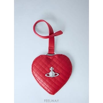 26 FW 비비안웨스트우드 여성 Heart Mirror Charm Keyring vvw0266033col