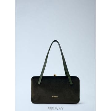 26 FW 질샌더 여성 고지 필로우 스몰 핸들 백 jil0265018blk