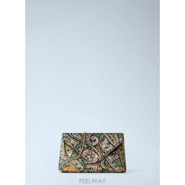 Dries Van Noten 26 FW �帮���ݳ�ư ���� Embroidered Clutch Bag dvn0266036blk26 FW �帮���ݳ�ư ���� Embroidered Clutch Bag dvn0266