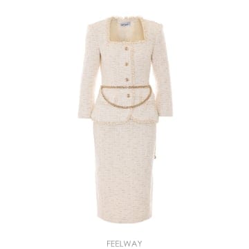 Self Portrait 26FW ���� ��Ʈ����Ʈ ��Ŭ ���Ϸ��� ü�� �̵� �巹�� 059MACREAM TP58199737326FW ���� ��Ʈ����Ʈ ��Ŭ ���Ϸ��� ü�� �̵� �巹�� 05