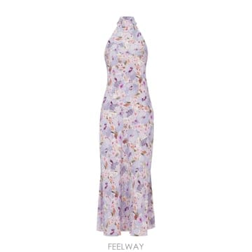 Balmain 26SS �߸� ��ũ �巹�� with �÷η� ��Ƽ�� GF1RO190SF37GXC TP57184283026SS �߸� ��ũ �巹�� with �÷η� ��Ƽ�� GF1RO190SF37G