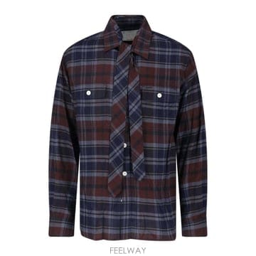Sacai 26FW ��ī�� üũ ���� 2604100M605 TP58195850726FW ��ī�� üũ ���� 2604100M605 TP581958507