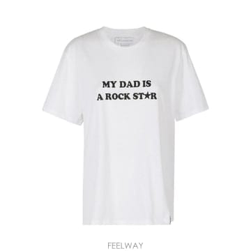 Stella McCartney 26FW ���ڶ� ��īƮ�� My Dad Is A Rockstar T ���� 6J01583SQB159000 TP526FW ���ڶ� ��īƮ�� My Dad Is A Rockstar T ���� 6J015