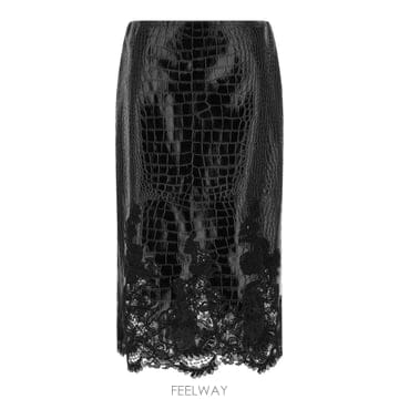 Ermanno Scervino 26FW �������� ����� Coconut ����Ʈ Sheath ��ĿƮ With ���̽� D492O766APKIJ926FW �������� ����� Coconut ����Ʈ Sheath ��ĿƮ With