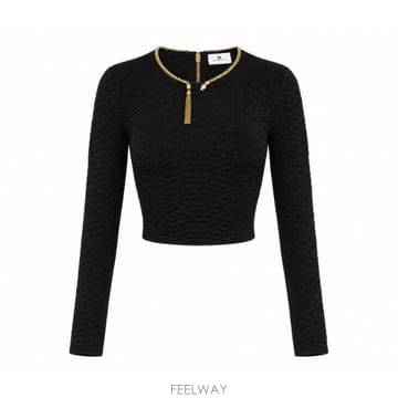 Elisabetta Franchi 26FW �����ں�Ÿ ����Ű ���� ũ�� ž MK32S67E2110 TP58195679726FW �����ں�Ÿ ����Ű ���� ũ�� ž MK32S67E2110 TP581