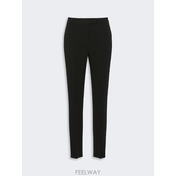 Max Mara 26FW �������� ���� dritto in cady   NERO 6136036506001JERTA TP581926FW �������� ���� dritto in cady   NERO 6136036506001