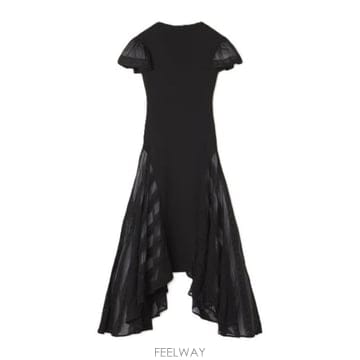 Lanvin 26FW ���� �巹�� Godet �÷��� in ��ũ RWDR0081K121H2610 TP58217569326FW ���� �巹�� Godet �÷��� in ��ũ RWDR0081K121H261