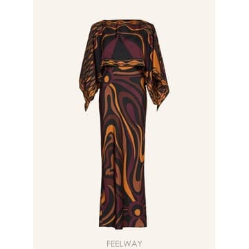 Emilio Pucci Ǫ�� 2 in 1 ��ũ �巹�� 100338424318000 TP582175650Ǫ�� 2 in 1 ��ũ �巹�� 100338424318000 TP582175650