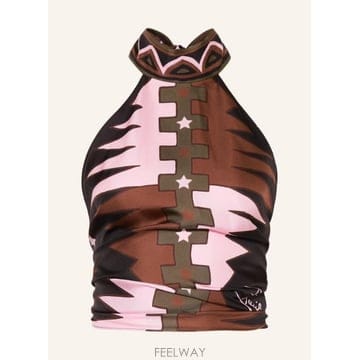 Emilio Pucci Ǫ�� ��ũ halter ž 100338427316000 TP582176823Ǫ�� ��ũ halter ž 100338427316000 TP582176823