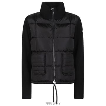 몽클레르 스퀘어 퀼팅 패딩 지퍼업 가디건 L20939B00067M1131 999 TP979814865