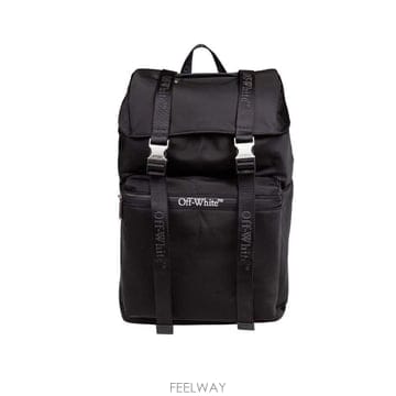 오프화이트 패딩 버클 백팩 OWMNB15F26FB01 NERO TP979848556