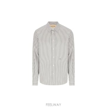 Valentino VLogo 자수 스트라이프 셔츠 9V3ABS81BMR 0AZ TP979843349