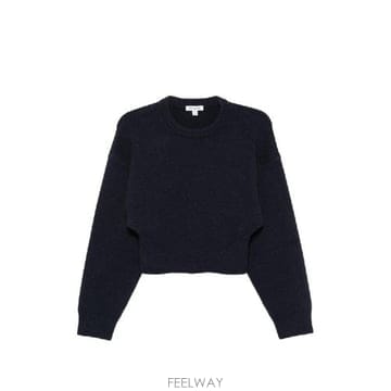 Alaia �׶�����Ÿ �ؿ� �˶��̾� ���� CASHMERE CREWNECK JUMPER AA9G0159K309D537�׶�����Ÿ �ؿ� �˶��̾� ���� CASHMERE CREWNECK JUMPER