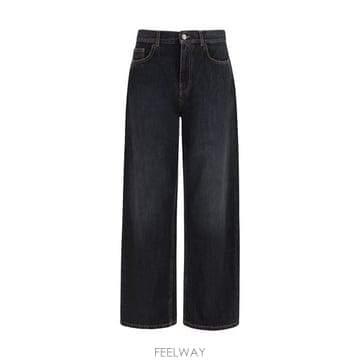 Palm Angels �ؿ� ���¸���� AW26 �� ������ ���� �޸� �ΰ��� �ִ� ���̵� �� û���� PAMYA001DN001_131�ؿ� ���¸���� AW26 �� ������ ���� �޸� �ΰ��� �ִ� 